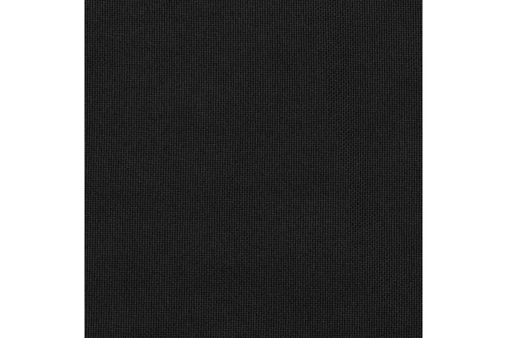 Pellavamainen pimennysverho koukuilla musta 290x245 cm - Kodintekstiilit & matot - Verhot