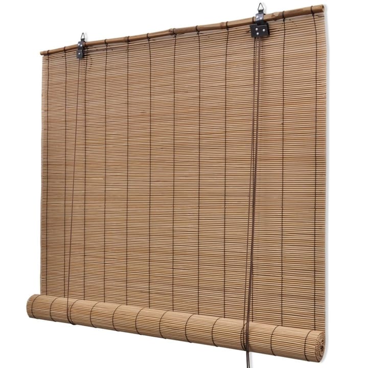 Rullaverho bambu 100x220 cm ruskea - Ruskea - Kodintekstiilit - Verhot