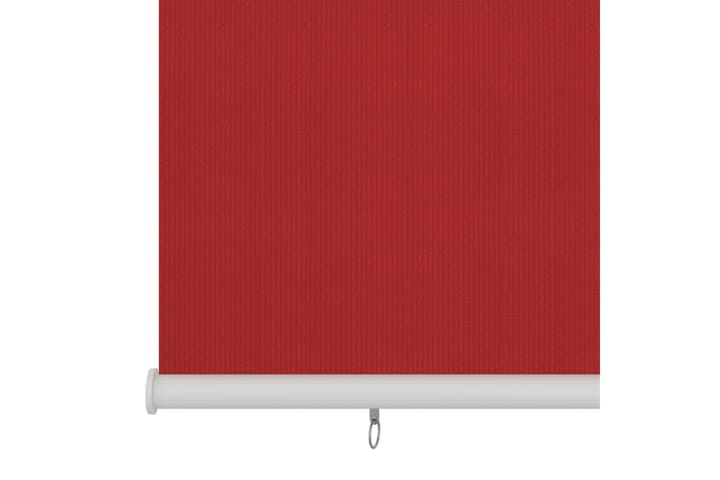 Rullaverho ulkotiloihin 100x140 cm punainen HDPE - Punainen - Kodintekstiilit & matot - Verhot