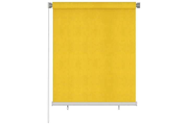 Rullaverho ulkotiloihin 120x140 cm keltainen HDPE - Keltainen - Kodintekstiilit & matot - Verhot
