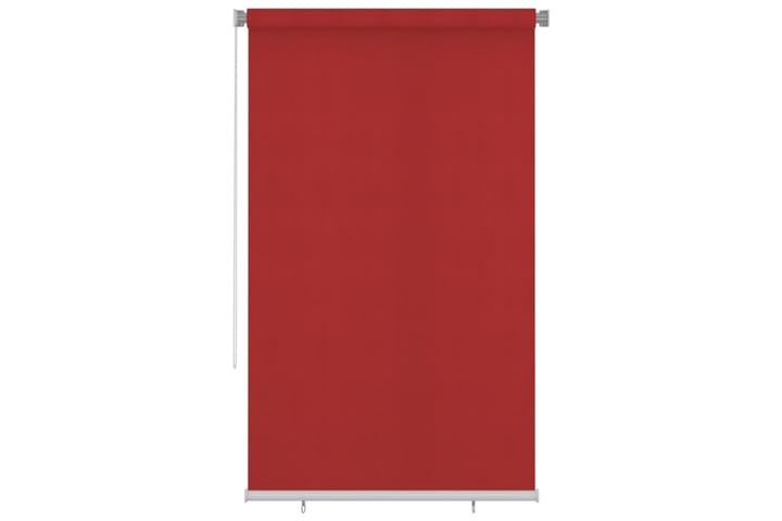Rullaverho ulkotiloihin 140x230 cm punainen HDPE - Punainen - Kodintekstiilit & matot - Verhot