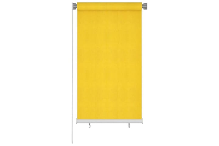 Rullaverho ulkotiloihin 80x140 cm keltainen HDPE - Keltainen - Kodintekstiilit & matot - Verhot