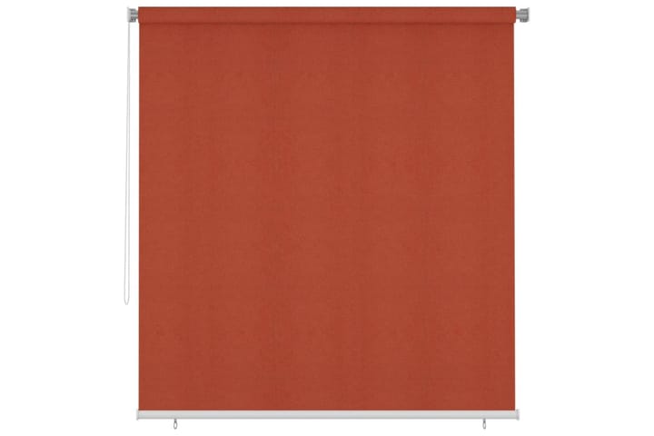 Ulkorullaverho 220x230 cm terrakotta HDPE - Punainen - Kodintekstiilit & matot - Verhot