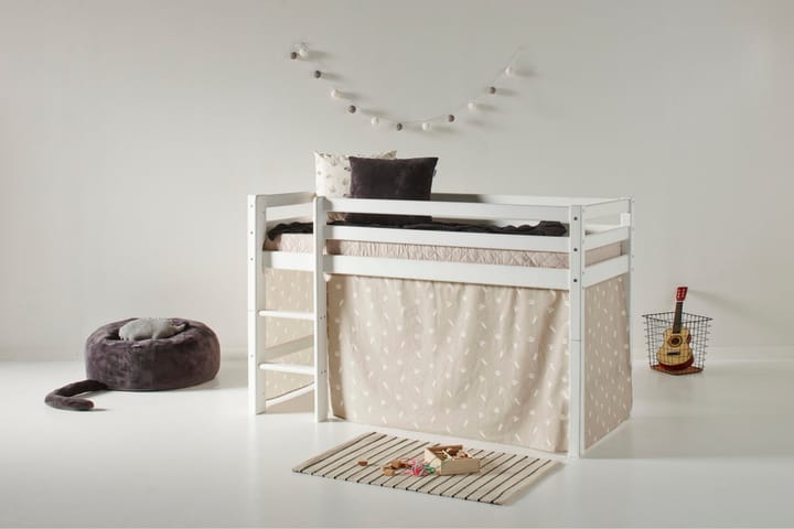 Verho kerrossänkyyn Sandbacken 160 cm - Hopea - Kodintekstiilit & matot - Lasten tekstiilit - Lastenhuoneen verhot