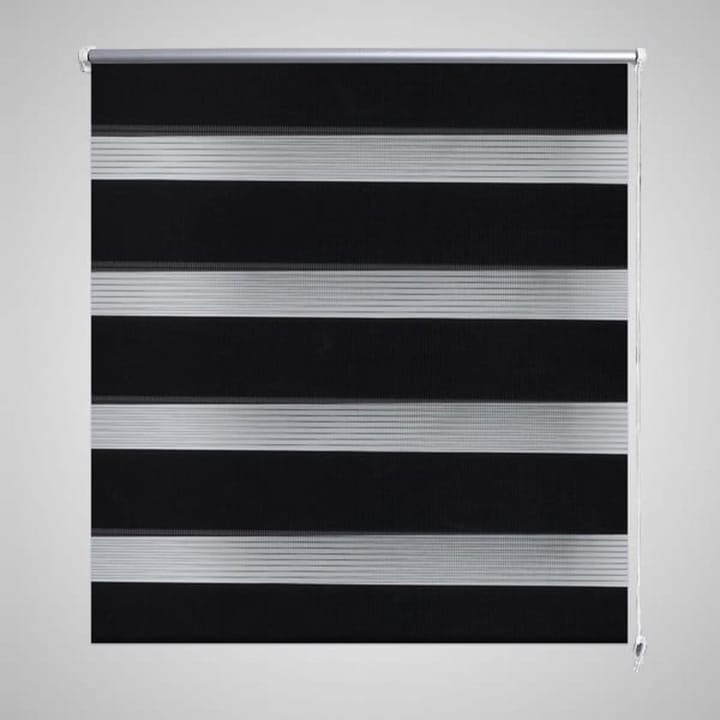 Zebra rullakaihdin 120 x 230 cm musta - Musta - Kodintekstiilit & matot - Verhot - Rullaverho