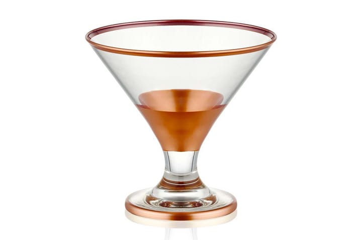 Glass setti 6-pak - Rosékulta - Kotitalous - Tarjoilu & kattaus - Juomalasit - Cocktaillasi