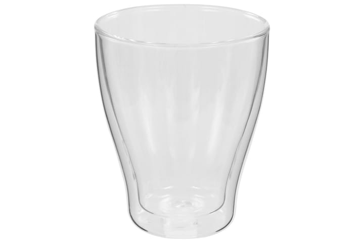 Tuplaseinäiset Latte macchiato lasit 6 kpl 370 ml - Läpinäkyvä - Kotitalous - Tarjoilu & kattaus - Mukit & kupit