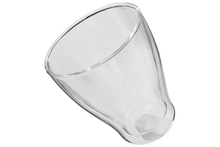Tuplaseinäiset Latte macchiato lasit 6 kpl 370 ml - Läpinäkyvä - Kotitalous - Tarjoilu & kattaus - Mukit & kupit