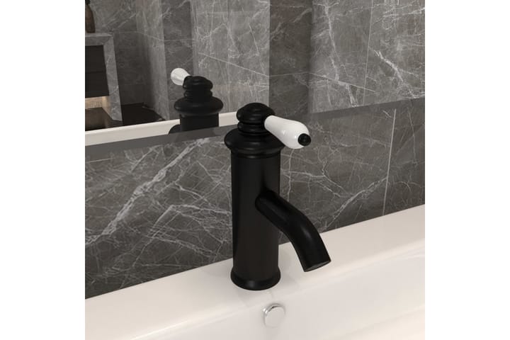 Kylpyhuoneen pesualtaan hana musta 130x180 mm - Kylpyhuone - Sekoittajat & hanat - Pesuallashanat
