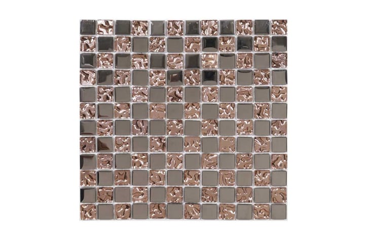 Kristallimosaiikki Glow Copper 30X30 - Seinälaatat & Lattialaatat - Mosaiikki - Kristallimosaiikki