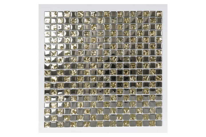 Kristallimosaiikki Silver And Gold 30X30 - Seinälaatat & Lattialaatat - Mosaiikki - Sauvamosaiikki