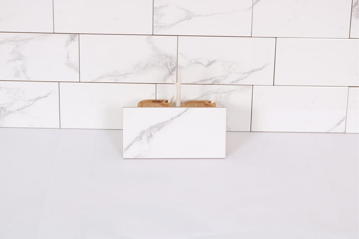 Seinälaatta Carrara Liso 10X20 - Seinälaatat & Lattialaatat - Seinälaatat - Kuvioidut seinälaatat