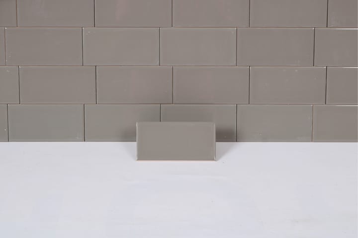Seinälaatta Plan Grey 7,5X15 - Seinälaatat & Lattialaatat - Seinälaatat - Yksiväriset seinälaatat