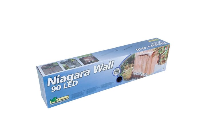 Ubbink Niagara vesiputous LED:eillä 90 cm ruostumaton teräs - Hopea - Piha & ulkoaltaat - Piha-alue - Puutarhakoristeet & pihatarvikkeet - Lampi & suihkulähde - Vesiputous lampi