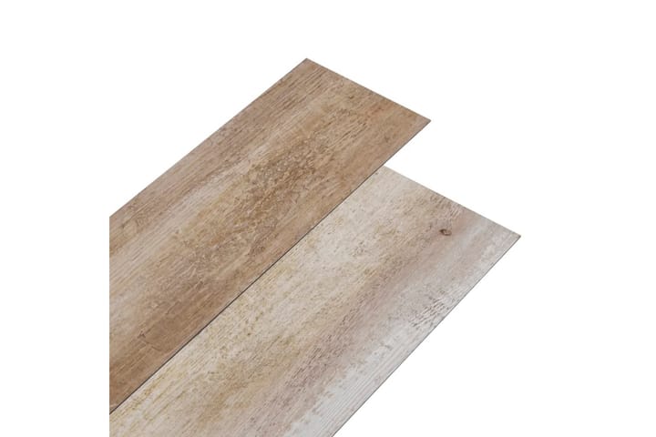PVC-lattialankut 5,02m² 2mm itseliimautuva pesty puu - Puutarhakalusteet - Parveke - Parvekkeen lattia - Ritilä parvekkeelle