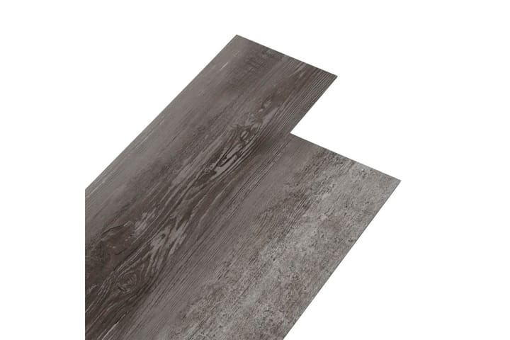 PVC-lattialankut 5,02m² 2mm itseliimautuva raidallinen puu - Puutarhakalusteet - Parveke - Parvekkeen lattia - Ritilä parvekkeelle