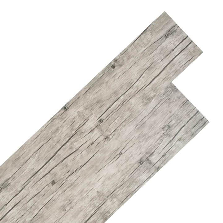 PVC-lattialankut 5,26m² 2mm Kulunut tammi - Harmaa - Talo & remontointi - Rakentaminen - Lattiat & seinät & katot - Lattia