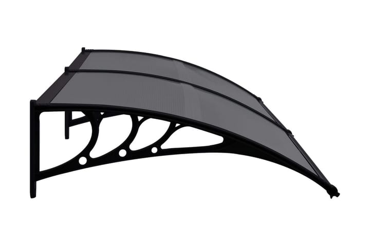 Ovikatos musta 240x80 cm PC - Musta - Piha & ulkoaltaat - Piha-alue - Puutarhakoristeet & pihatarvikkeet - Ovikatos