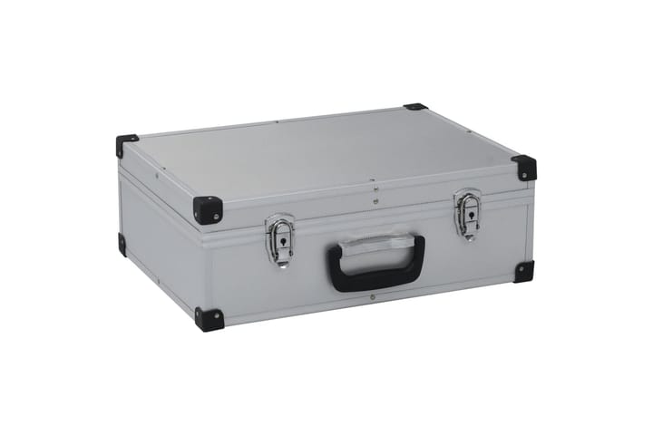 Työkalulaukku 46x33x16 cm hopea alumiini - Hopea - Talo & remontointi - Työkalut & koneet - Työkalujen säilytys - Työkalulaukku