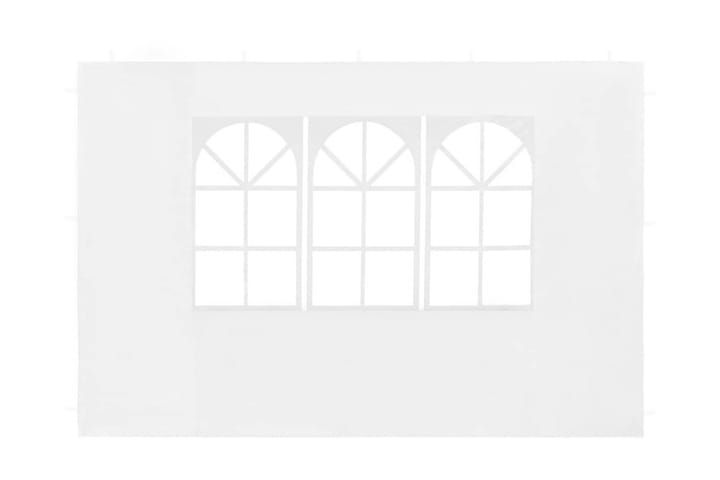 Juhlateltan sivuseinä ikkunalla 2 kpl PE valkoinen - Valkoinen - Piha & ulkoaltaat - Piha-alue - Ulkosäilytys - Puutarhateltta & säilytysteltta - Juhlateltta