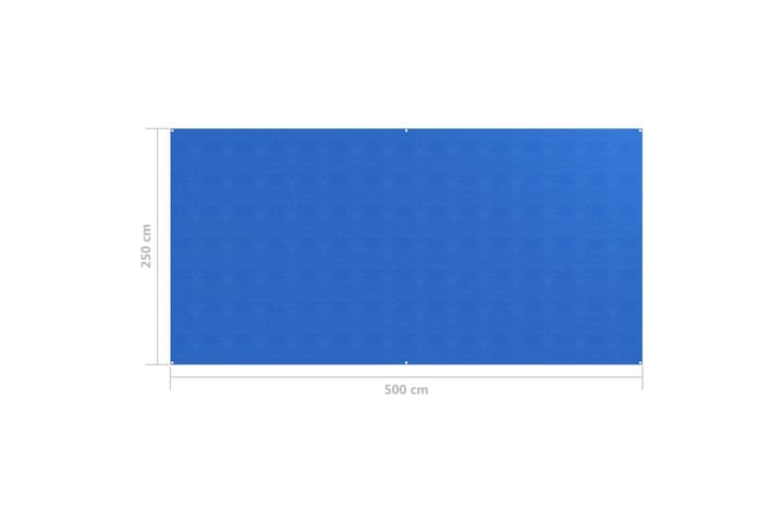 Telttamatto 250x500 cm sininen - Piha & ulkoaltaat - Piha-alue - Ulkosäilytys - Puutarhateltta & säilytysteltta