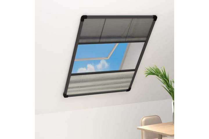 Laskostettu hyönteisverkko ikkunaan 80x120 cm alumiini - Antrasiitti - Piha & ulkoaltaat - Pihatyökoneet - Painepesuri