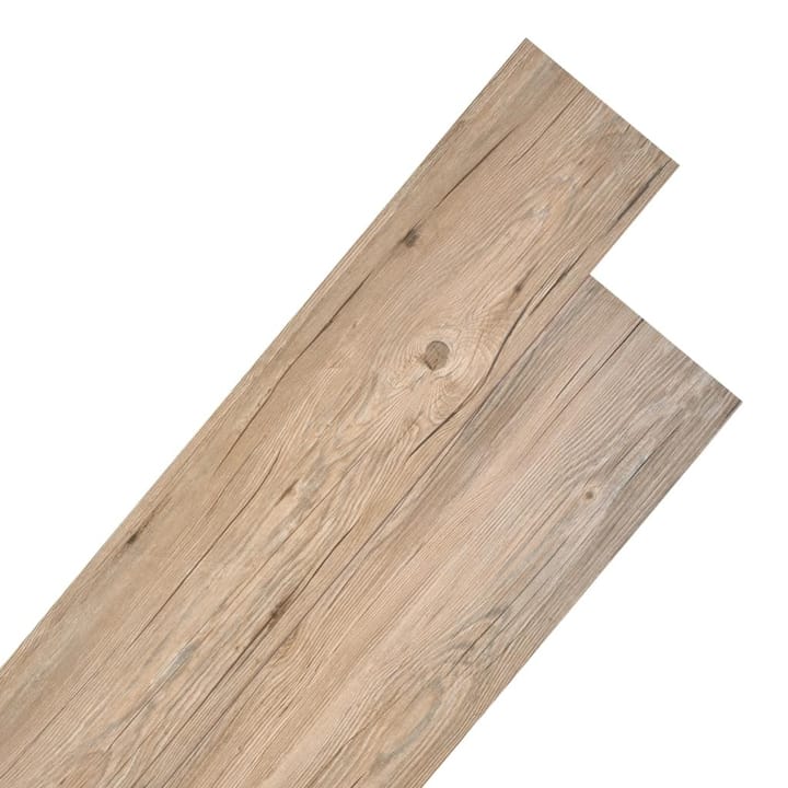 PVC-lattialankut 5,26m² 2mm Ruskea tammi - Ruskea - Piha - Puutarhakoristeet & pihatarvikkeet - Terassilaatat