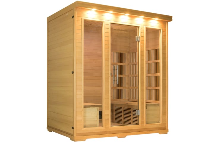 Infrapunasauna - Kokonaiskorkeus 210 cm - Löyly - Piha & ulkoaltaat - Uima-allas, poreallas & sauna - Sauna - Saunahuone