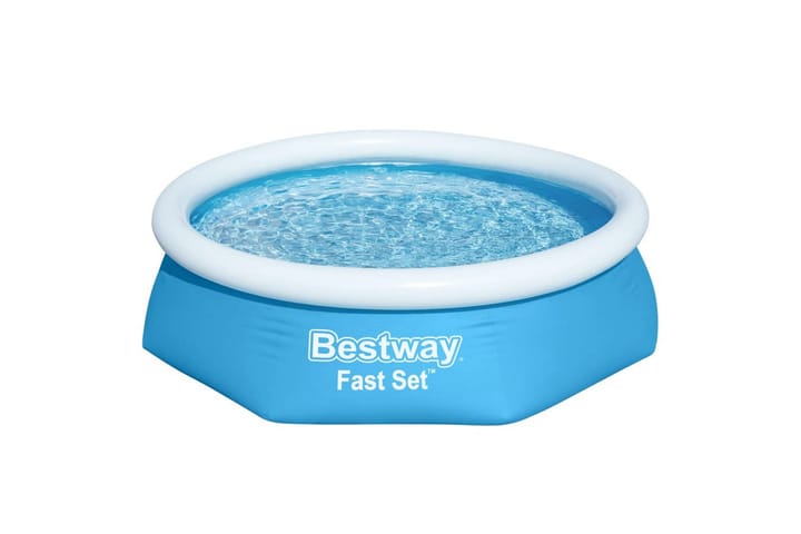 Bestway Fast Set täytettävä uima-allas pyöreä 244x66 cm 5726 - Piha & ulkoaltaat - Uima-allas, poreallas & sauna - Uima-allas - Maanpinta-allas