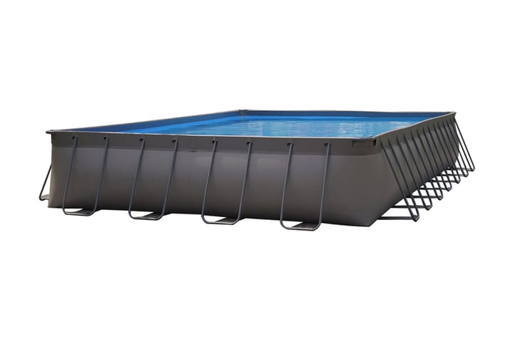 OUTTECH Premium Pool Teräs/PVC 946x580x132 cm Suorakaide - Piha & ulkoaltaat - Uima-allas, poreallas & sauna - Uima-allas - Ilmatäytteinen uima-allas & muoviallas