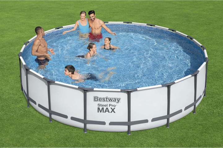 Steel Pro MAX Pool - Harmaa - Piha & ulkoaltaat - Uima-allas, poreallas & sauna - Uima-allas - Maanpinta-allas