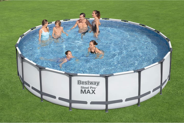 Steel Pro MAX Pool - Harmaa - Piha & ulkoaltaat - Uima-allas, poreallas & sauna - Uima-allas - Maanpinta-allas