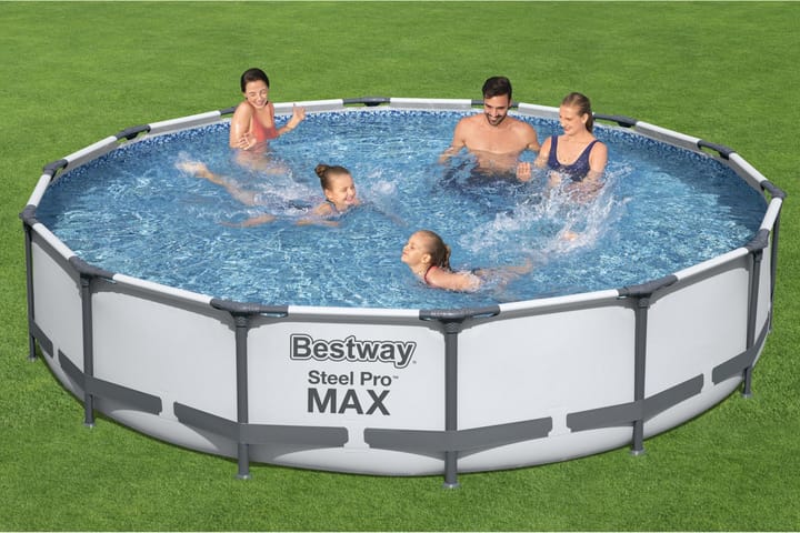 Steel Pro MAX Pool - Sininen - Piha & ulkoaltaat - Uima-allas, poreallas & sauna - Uima-allas - Maanpinta-allas
