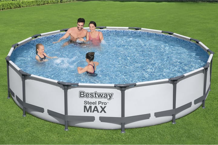 Steel Pro MAX Pool - Sininen - Piha & ulkoaltaat - Uima-allas, poreallas & sauna - Uima-allas - Maanpinta-allas