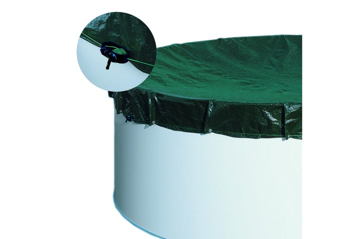 Allassuoja Standard - 610 x 375 cm - Piha & ulkoaltaat - Uima-allas, poreallas & sauna - Uima-allastarvikkeet & poreallastarvikkeet - Altaan suojaaminen - Uima-altaan katto