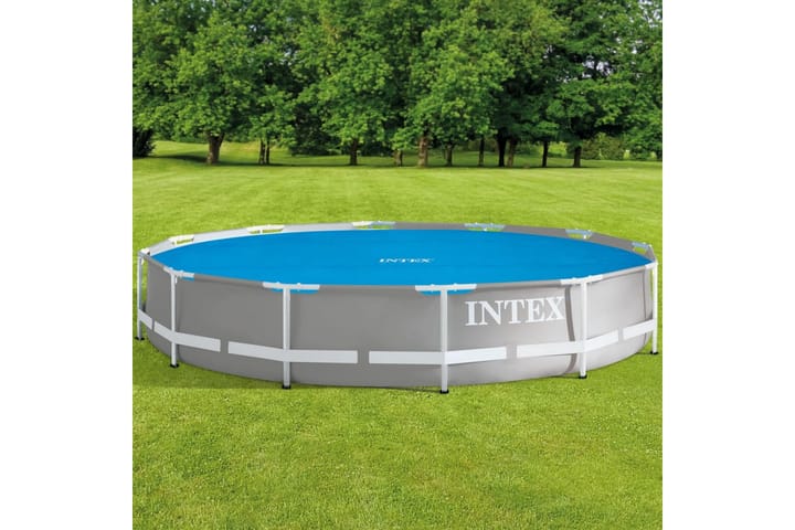 Intex Uima-altaan aurinkoenergiasuoja sininen 366 cm polyete - Sininen - Piha & ulkoaltaat - Uima-allas, poreallas & sauna - Uima-allastarvikkeet & poreallastarvikkeet - Muut uima-allastarvikkeet