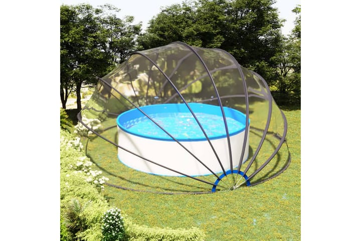 Uima-altaan kupoli 550x275 cm - Piha & ulkoaltaat - Uima-allas, poreallas & sauna - Uima-allastarvikkeet & poreallastarvikkeet - Muut uima-allastarvikkeet
