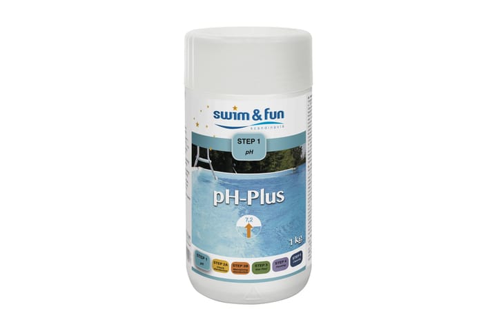 PH + 1 kg - Monivärinen - Piha & ulkoaltaat - Uima-allas, poreallas & sauna - Uima-altaan & porealtaan puhdistus - Allaskemikaalit & klooritabletit