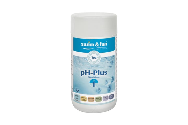 Ph-Plus SPA 1kg - Sininen/Valkoinen - Piha & ulkoaltaat - Uima-allas, poreallas & sauna - Uima-altaan & porealtaan puhdistus - Allaskemikaalit & klooritabletit