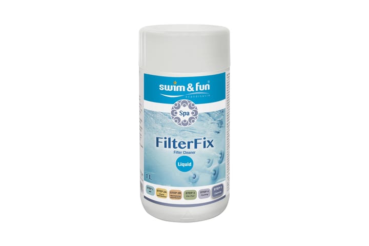 Filterfix Suodattimen puhdistusaine - Piha & ulkoaltaat - Uima-allas, poreallas & sauna - Uima-altaan & porealtaan puhdistus - Hiekkasuodattimet