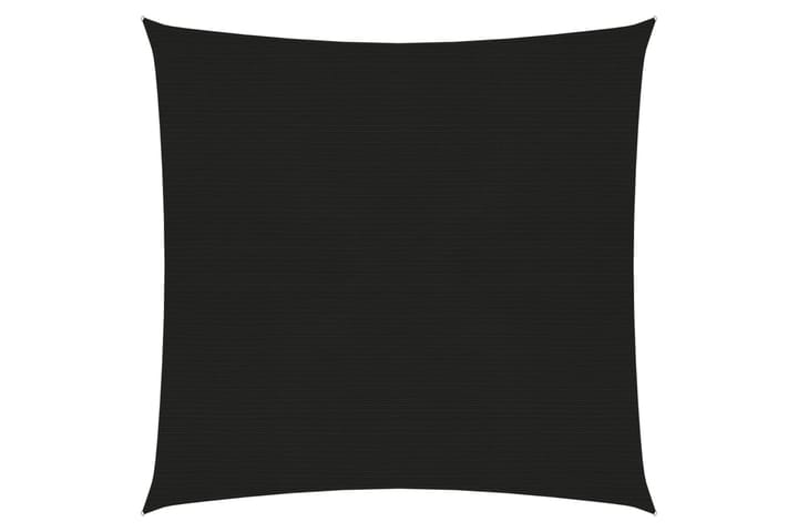 Aurinkopurje 160 g/mÂ² musta 2x2 m HDPE - Musta - Puutarhakalusteet - Aurinkosuoja - Aurinkopurje