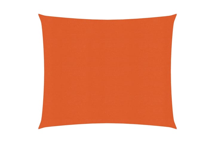 Aurinkopurje 160 g/m² oranssi 2x2 m HDPE - Oranssi - Puutarhakalusteet - Aurinkosuojat - Aurinkopurjeet