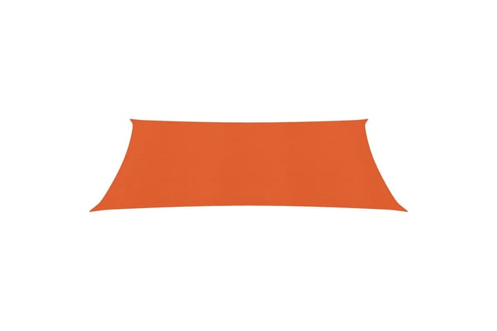 Aurinkopurje 160 g/m² oranssi 2x3,5 m HDPE - Oranssi - Puutarhakalusteet - Aurinkosuoja - Aurinkopurje