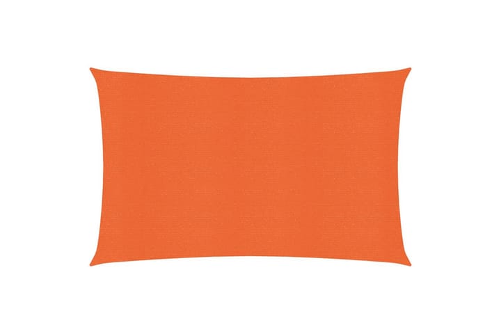 Aurinkopurje 160 g/m² oranssi 2x4 m HDPE - Oranssi - Puutarhakalusteet - Aurinkosuoja - Aurinkopurje