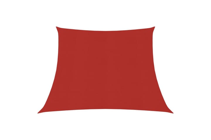 Aurinkopurje 160 g/m² punainen 3/4x2 m HDPE - Punainen - Puutarhakalusteet - Aurinkosuojat - Aurinkopurjeet