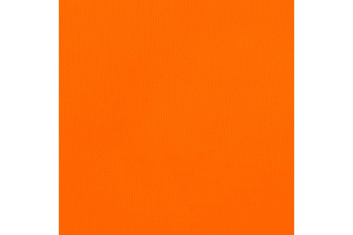 Aurinkopurje Oxford-kangas kolmio 4x5x6,4 m oranssi - Oranssi - Puutarhakalusteet - Aurinkosuoja - Aurinkopurje