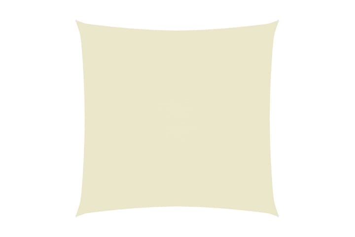 Aurinkopurje Oxford-kangas neliö 2,5x2,5 m kerma - Puutarhakalusteet - Aurinkosuojat - Aurinkopurjeet