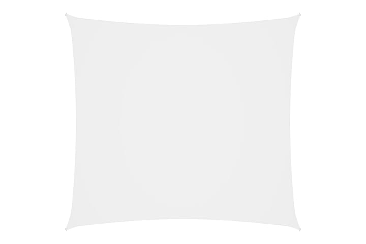 Aurinkopurje Oxford-kangas neliö 2,5x2,5 m valkoinen - Puutarhakalusteet - Aurinkosuoja - Aurinkopurje