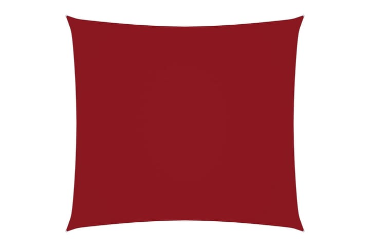 Aurinkopurje Oxford-kangas neliö 4,5x4,5 m punainen - Punainen - Puutarhakalusteet - Aurinkosuojat - Aurinkopurjeet