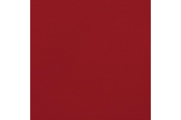 Aurinkopurje Oxford-kangas neliö 6x6 m punainen - Punainen - Puutarhakalusteet - Aurinkosuojat - Aurinkopurjeet